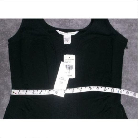Diane Von Furstenberg Ulani Black Tank Dress 10 - Picture 7 of 8